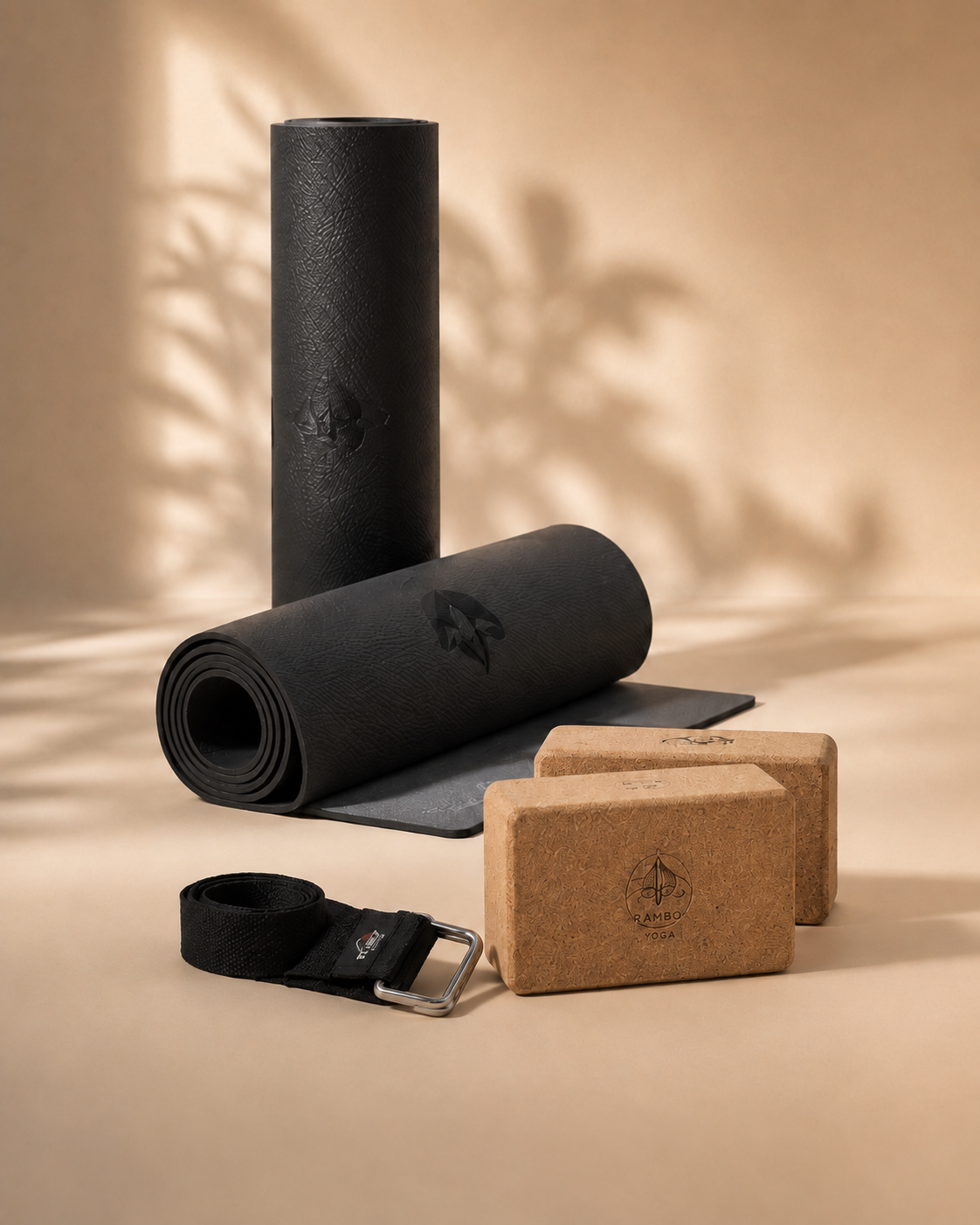 Yoga mats, props and accessories